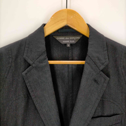 コムデギャルソンオムプリュス COMME des GARCONS HOMME PLUS AD2010 ヘリンボーン ウールテーラードジャケット メンズ JPN:S