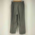 イッセイミヤケ ISSEY MIYAKE 01SS ウールタックパンツ レディース L