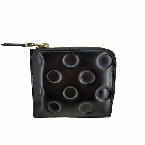 コムデギャルソン COMME des GARCONS DOTS EMBOSSED コンパクトウォレット レディース