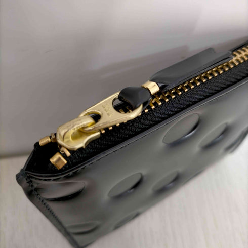 コムデギャルソン COMME des GARCONS DOTS EMBOSSED コンパクトウォレット レディース