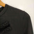 コムデギャルソンコムデギャルソン COMME des GARCONS COMME des GARCONS AD2006 ベロアリボン フリルトリム プルオーバー レディース M