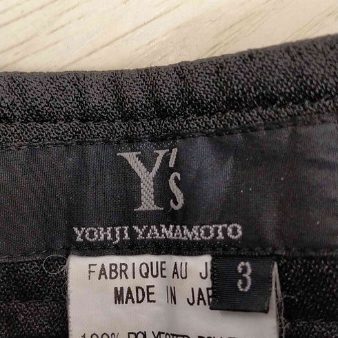 ワイズ Ys スナップボタン ストレートパンツ レディース 3