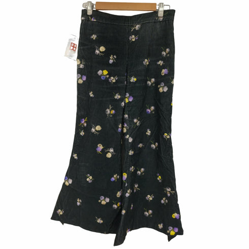 アクネストゥディオズ ACNE STUDIOS ブーツカット コーデュロイ花柄フレアパンツ レディース JPN:34