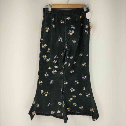 アクネストゥディオズ ACNE STUDIOS ブーツカット コーデュロイ花柄フレアパンツ レディース JPN:34