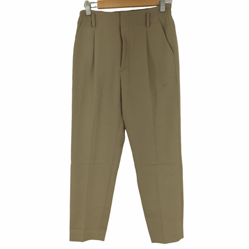 ワークトリップアウトフィッツグリーンレーベル リラクシング WORK TRIP OUTFITS GREEN LABEL RELAXING タックパンツ レディース