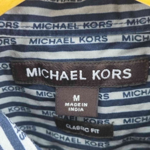 マイケルコース Michael Kors 総ロゴ ボタンダウンシャツ メンズ JPN:M