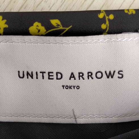 ユナイテッドアローズ UNITED ARROWS フラワープリントセミフレアスカート レディース JPN:40