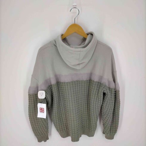 アメリヴィンテージ Ameri VINTAGE NEEDLE PUNCH KNIT HOODIE レディース