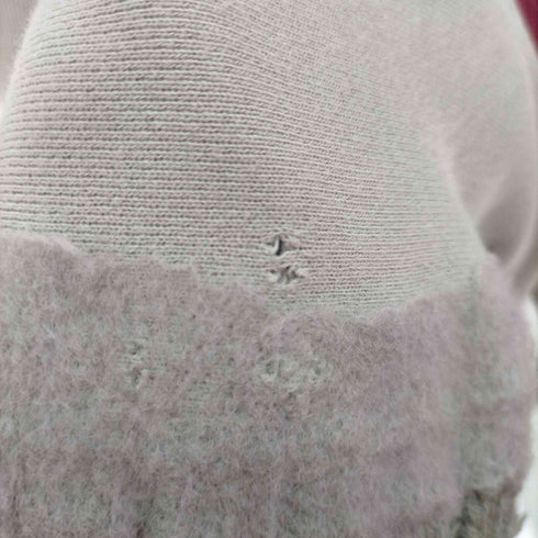 アメリヴィンテージ Ameri VINTAGE NEEDLE PUNCH KNIT HOODIE レディース