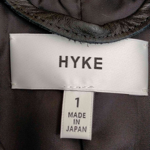 ハイク HYKE 別注 モーターサイクルジャケット レディース JPN:1