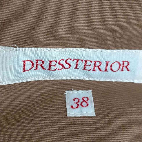 ドレステリア DRESSTERIOR ポリコットン トレンチコート レディース JPN:38