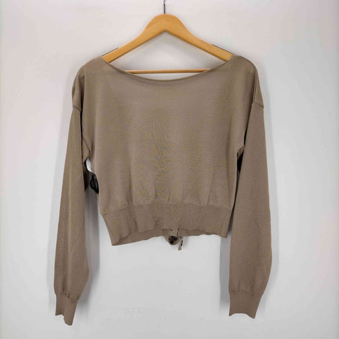 ジョンローレンスサリバン JOHN LAWRENCE SULLIVAN HALTER NECK KNIT CARDIGAN レディース OS