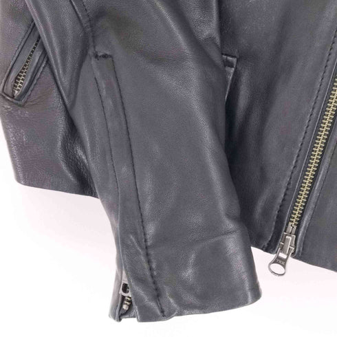 ステュディオス STUDIOUS レザーダブルライダースジャケット レディース JPN:0