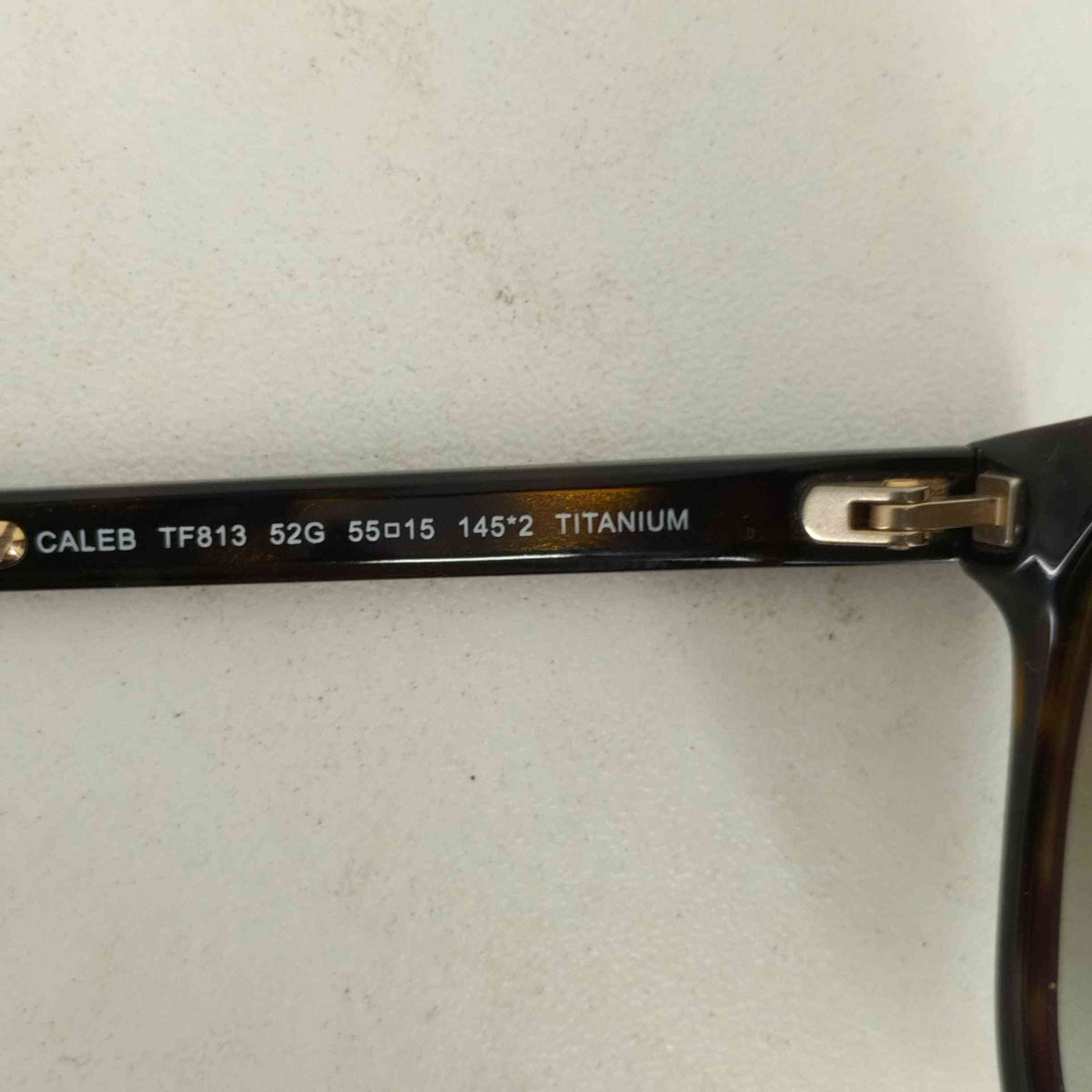 トムフォード TOM FORD TF813 CALEB 52G メンズ 55□15 – ブランド古着買取販売バズストア