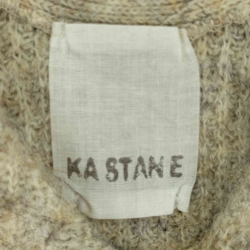 カスタネ Kastane メランジVあきニットプルオーバー レディース FREE
