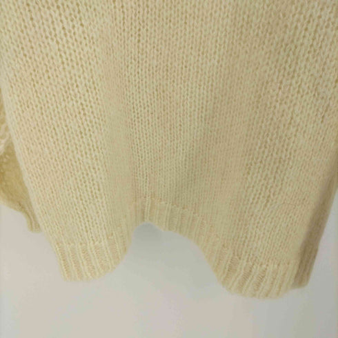クラネ CLANE HALF SHEER LOOSE MOHAIR KNIT TOPS レディース JPN:1