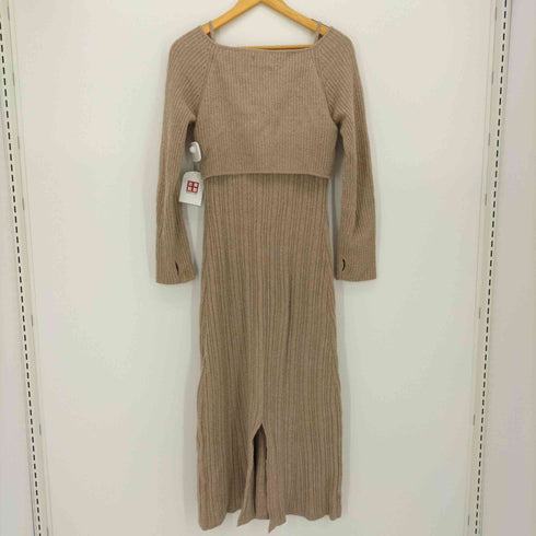 RIELLE riche Bustier Knit Dress レディース