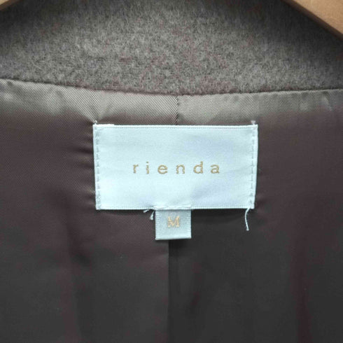 リエンダ rienda 2WAY H/NオーバーウールCT レディース JPN:M
