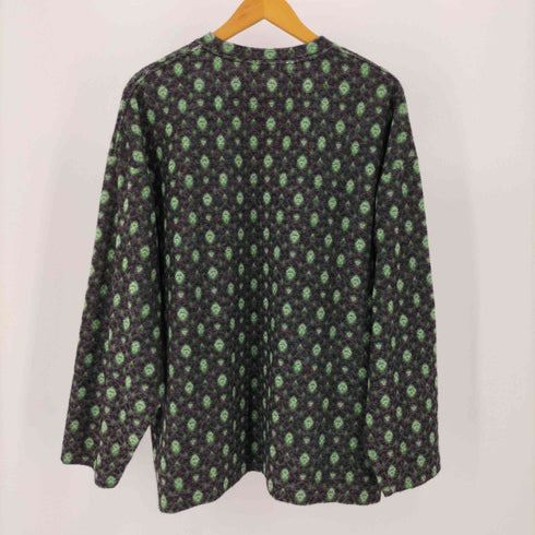 メゾンスペシャル MAISON SPECIAL インベーダーパイルジャガードプライムオーバークルーネックロングスリーブTシャツ メンズ JPN:44