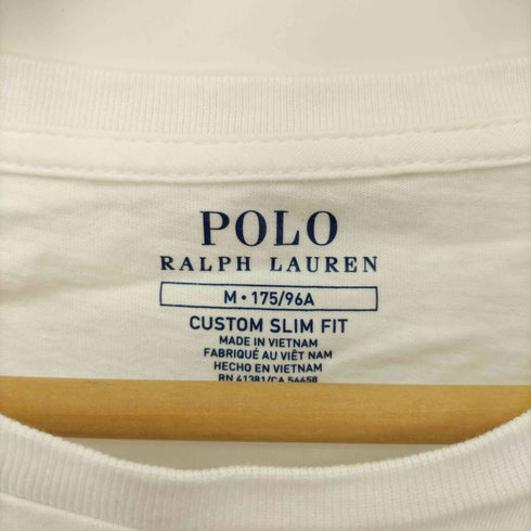ポロラルフローレン POLO RALPH LAUREN ショートスリーブクルーネックシャツ ロゴプリント メンズ import:M