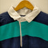 ランズエンド LANDS END USA製 ボーダー ラガーシャツ メンズ import:XL