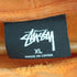 ステューシー Stussy パイルロゴ刺繍 プルオーバーパーカー メンズ XL