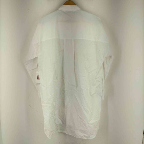 ザラ ZARA Oversized white shirt レディース import:L