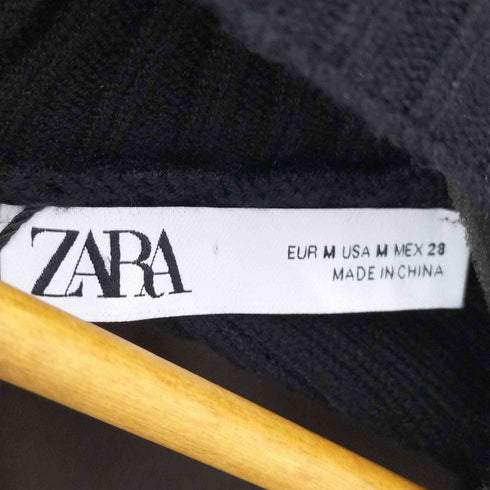 ザラ ZARA タートルネック ニット アームウォーマー レディース import:M