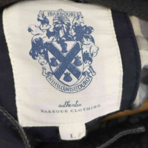 バブアー Barbour 刺繍ロゴ スイングトップ メンズ L