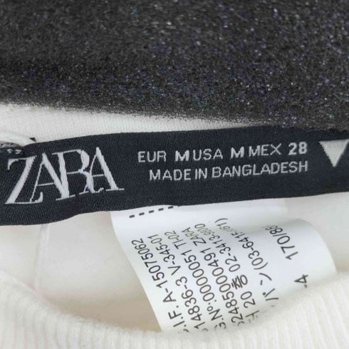 ザラ ZARA CROPPED SWEAT クロップドスウェット レディース import:M