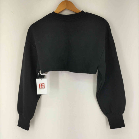 ザラ ZARA CROPPED SWEAT クロップドスウェット レディース import:M
