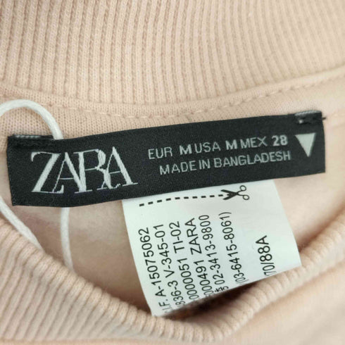 ザラ ZARA CROPPED SWEAT クロップドスウェット レディース import:M