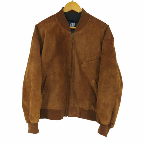 ギャップ Gap OLD GAP Suede Zip Blouson メンズ M
