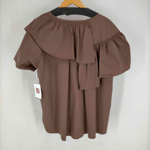 エレンディーク ELENDEEK ASYMMETRY FLARE NECK BL レディース FREE