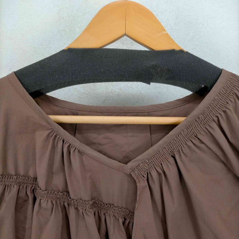 エレンディーク ELENDEEK ASYMMETRY FLARE NECK BL レディース FREE