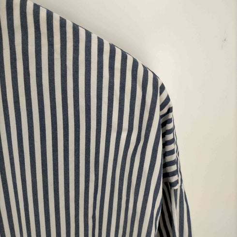 ユナイテッドアローズ UNITED ARROWS style for living バンドカラーストライプシャツワンピース レディース