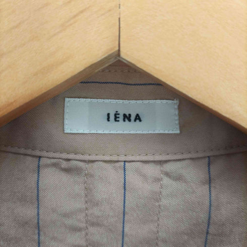 イエナ IENA R/Pストライプノースリーブシャツ レディース FREE