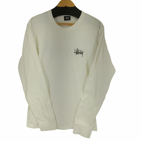 ステューシー Stussy 両面ロゴプリント ロングスリーブTシャツ メンズ M