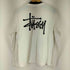ステューシー Stussy 両面ロゴプリント ロングスリーブTシャツ メンズ M