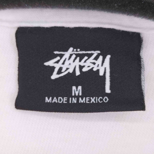 ステューシー Stussy 両面ロゴプリント ロングスリーブTシャツ メンズ M