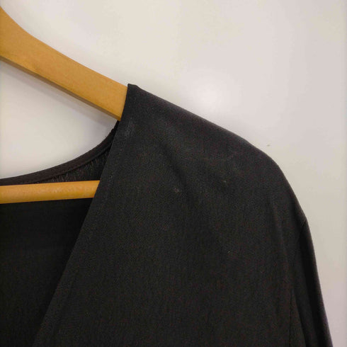 ザラ ZARA プリーツフリル切替ワンピース レディース JPN:L