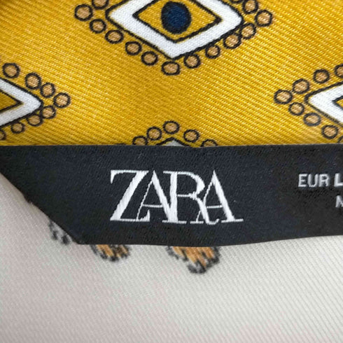 ザラ ZARA タイガー総柄クレリックシャツブラウス レディース JPN:L