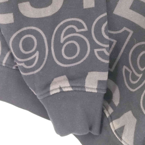 ギャップ Gap 20AW 総柄 ロゴプルオーバーパーカー メンズ M