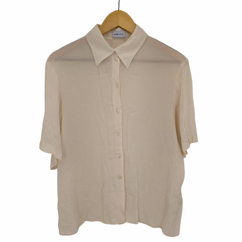 マルロタ MARLOTA ショートスリーブレーヨンシャツ レディース JPN:38