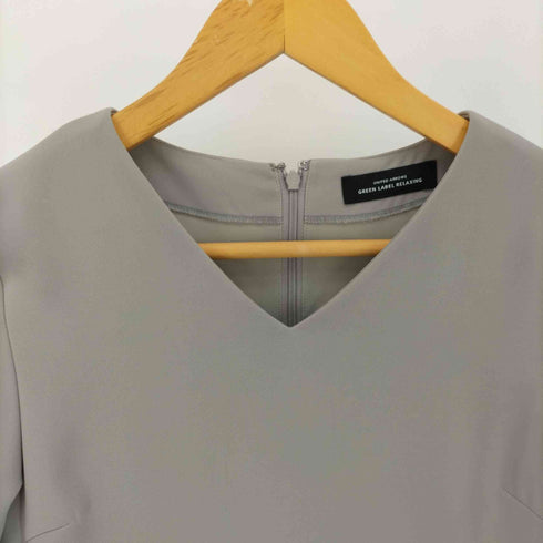 ユナイテッドアローズグリーンレーベルリラクシング UNITED ARROWS green label relaxing フレア スリーブ ワンピース レディース JPN:36