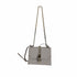 チャールズキース CHARLES & KEITH メタリックアクセント ターンロッククロスボディバッグ(Ivory) レディース FREE
