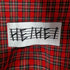 ヘイヘイ HEIHEI ハートチェックベレー帽 BLUE レディース FREE