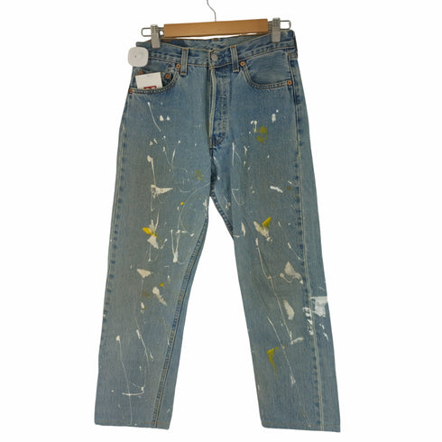 リーバイス Levis USA製 1997年製 ボタン裏刻印544 501 ペイント デニムパンツ レディース 29/34