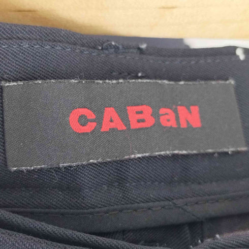 キャバン CABaN 19AW ウール センタープレスパンツ メンズ S