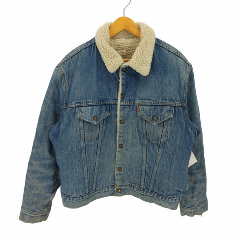リーバイス Levis 70S USA製 70605 裏ボア デニム トラッカージャケット メンズ 48